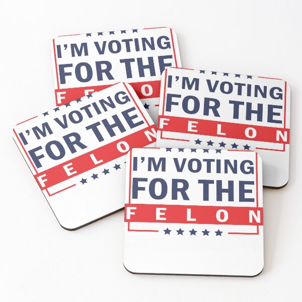 Item preview, I'm Voting For The Felon Trump for President 2024  designed and sold by anaotradnova.