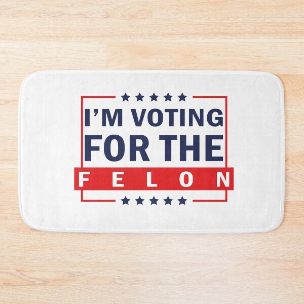 Item preview, I'm Voting For The Felon Trump for President 2024  designed and sold by anaotradnova.