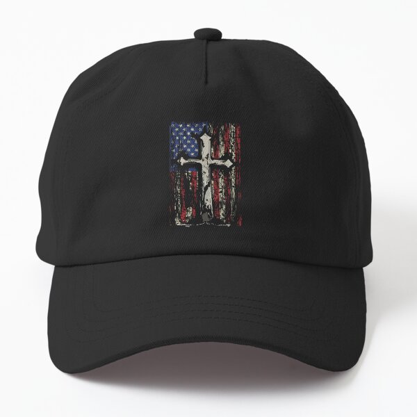 Item preview, American Flag Christian Cross Grunge Old designed and sold by WBGraphix.