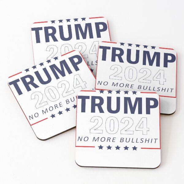 Item preview, Trump 2024 No More Bullshit  designed and sold by anaotradnova.