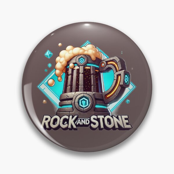 Item preview, Deep Rock Galactic - Rock and Stone! designed and sold by InkFlare.