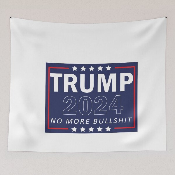 Item preview, Trump 2024 No More Bullshit  designed and sold by anaotradnova.