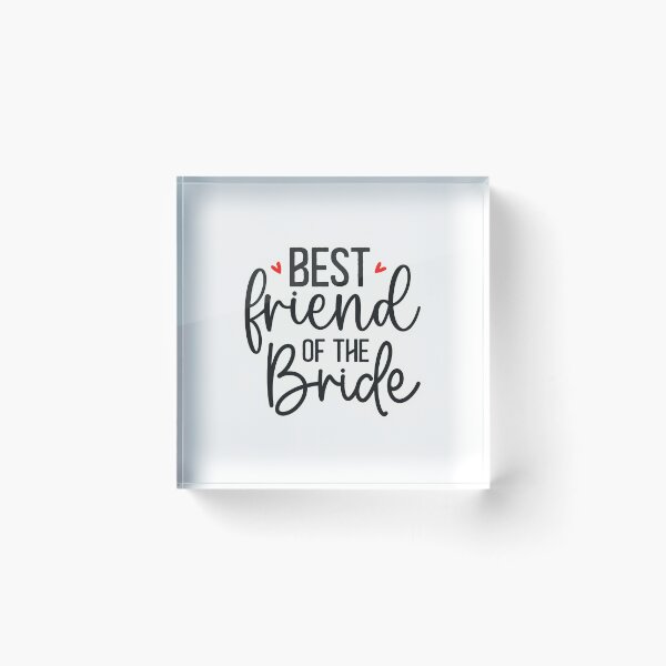 Item preview, Best friend of the bride designed and sold by Made-by-Gus.