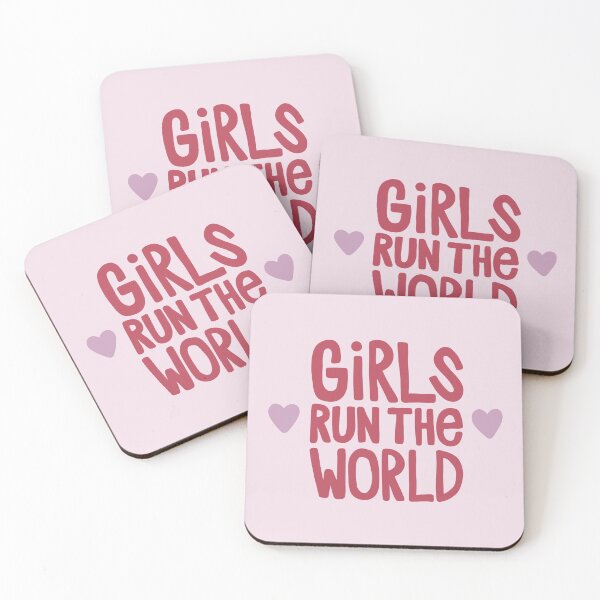 Item preview, Girls Run The World Feminist Design designed and sold by GrooviesDesign.