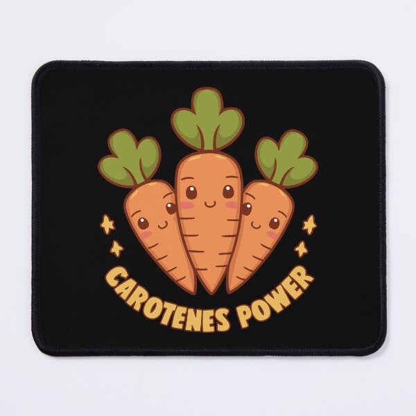 Item preview, Kawaii Cute Carrots with Leaves - Carotenes Power designed and sold by MaateoDesign.
