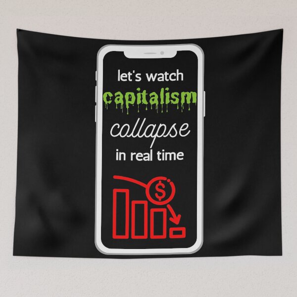 Item preview, The collapse of capitalism (color) designed and sold by nelliclaire.
