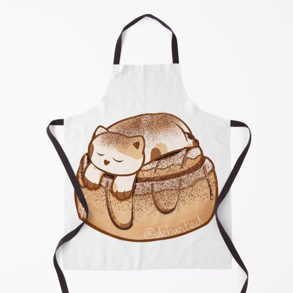 Item preview, Cinnamon Cat on a Cinnamon Roll designed and sold by Dzhart.