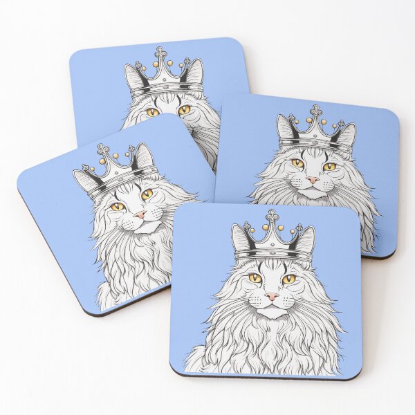 Item preview, "Ocean sky" - Maine Coon designed and sold by VariousGoodies.