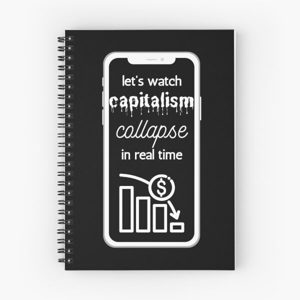 Item preview, The collapse of capitalism (mono) designed and sold by nelliclaire.