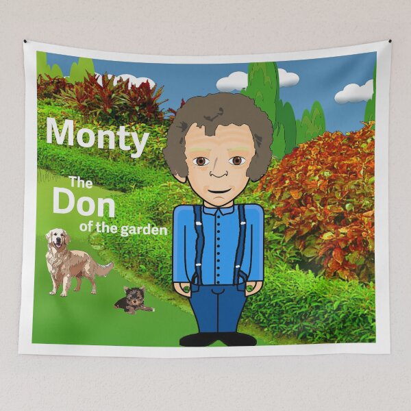 Artikelvorschau, Monty - Der Don des Gartens entworfen und verkauft von Subpopeoandy.
