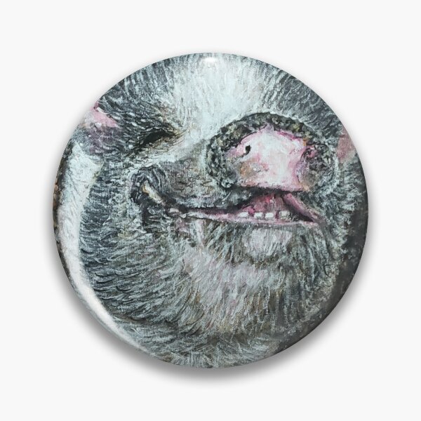 Item preview, Jabba Cute Pig Smile designed and sold by RobbiePotterArt.