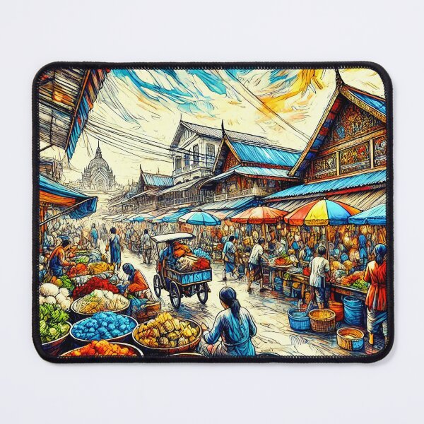 Item preview, Meet the unique charm of Thai markets. designed and sold by Palati-Watt.