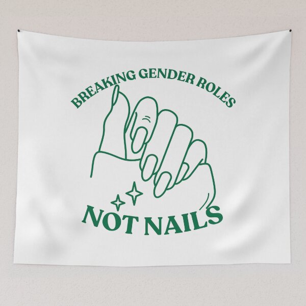 Item preview, Breaking gender roles (green) designed and sold by nelliclaire.