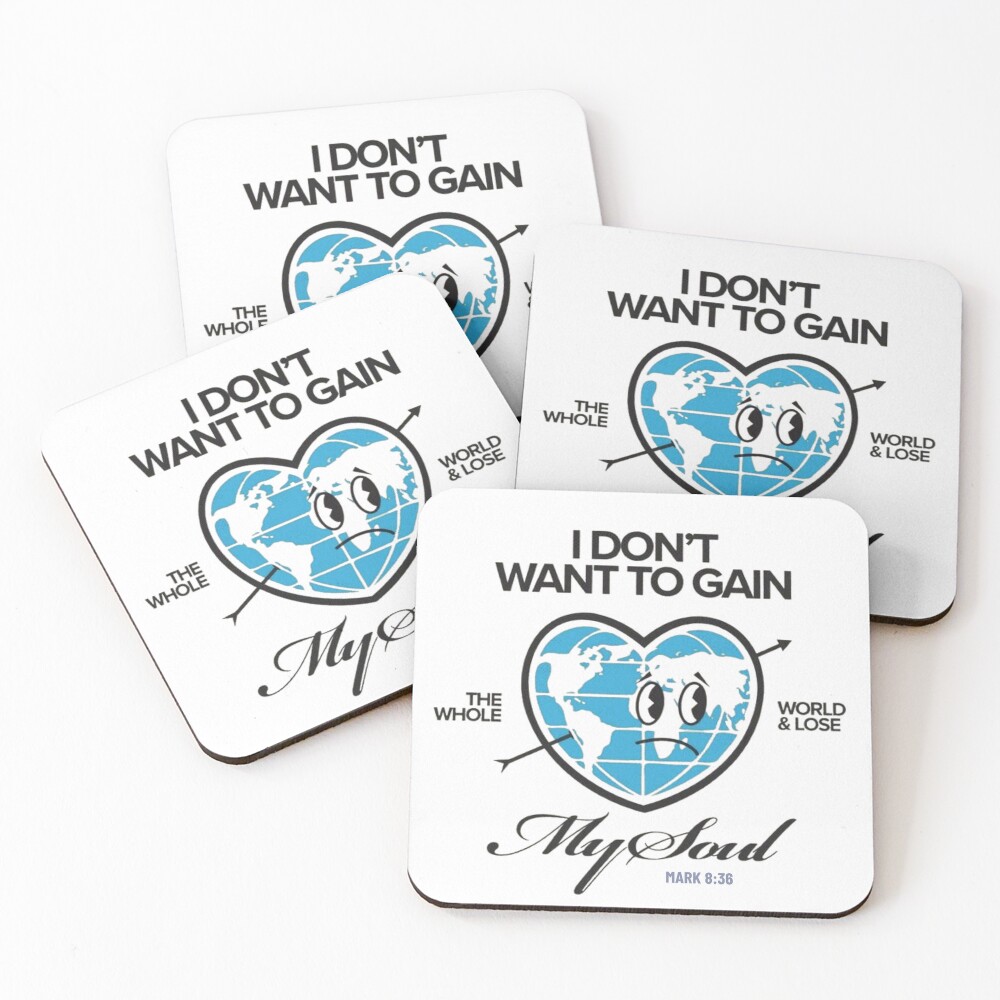 Item preview, Coasters (Set of 4) designed and sold by CreativInkLab.
