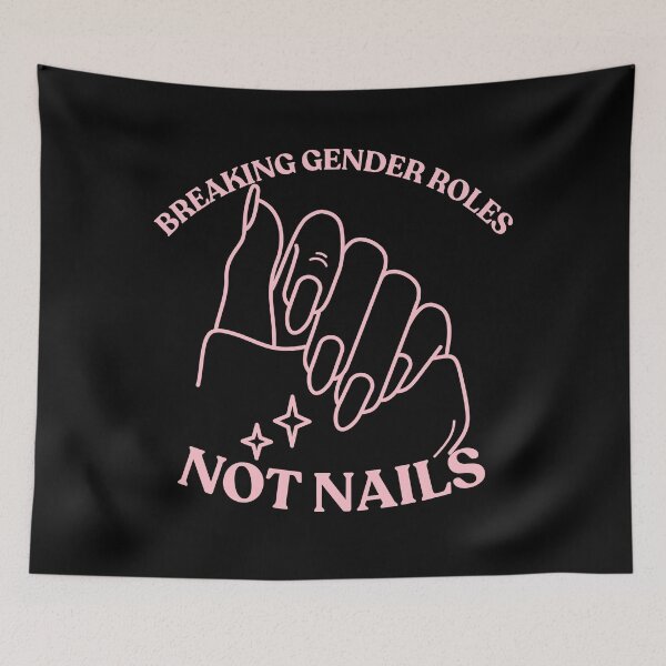 Item preview, Breaking gender roles (pink) designed and sold by nelliclaire.