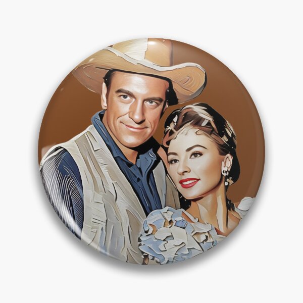 Item preview, Gunsmoke - The Marshal and Miss Kitty - Oil Painting designed and sold by deusrex007.