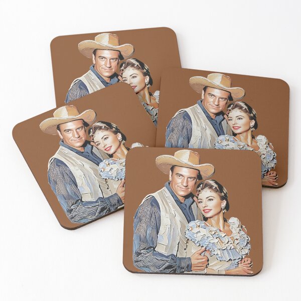 Item preview, Gunsmoke - The Marshal and Miss Kitty - Oil Painting designed and sold by deusrex007.