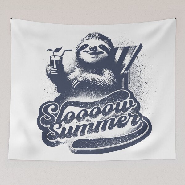 Item preview, Sloth #1 in Monochrome designed and sold by ArtSea-Bubble.