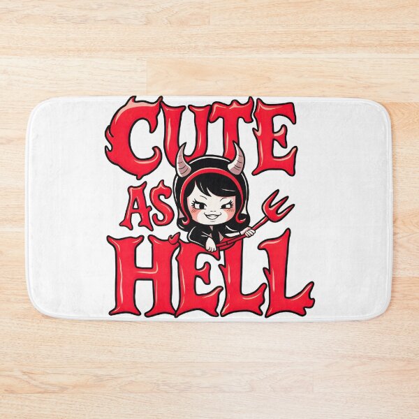 Item preview, Cute as Hell design designed and sold by kateds14.