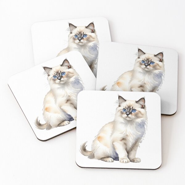 Item preview, Birman Kitten Print designed and sold by tonyartprints.