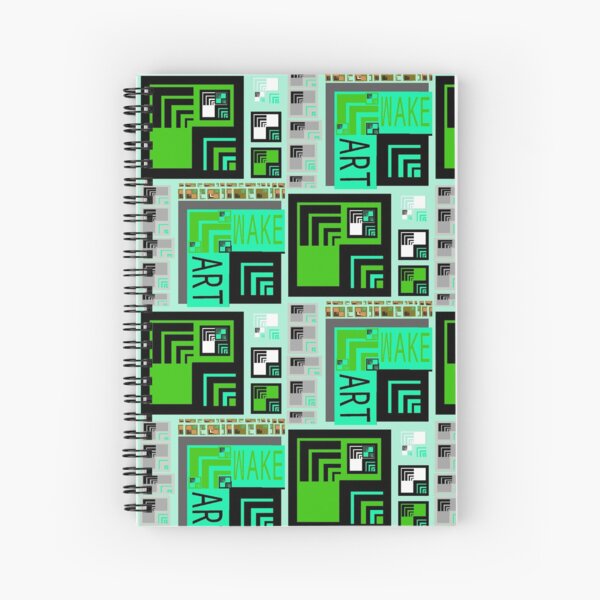 Item preview, Wake Art - text design grey green colors designed and sold by M-Lorentsson.