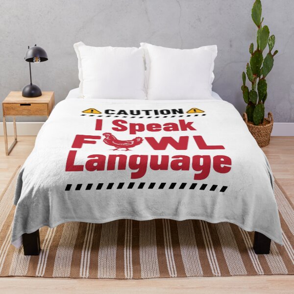 Item preview, Caution I Speak Fowl Language designed and sold by jaygo.