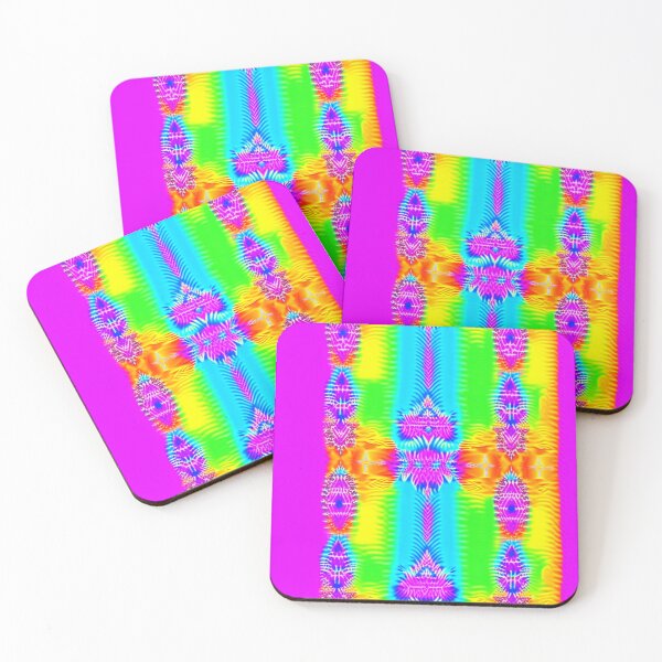 Artikelvorschau, Lebendiges Batikmuster mit Neonfarben entworfen und verkauft von SportyAndArtful.