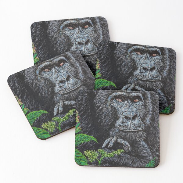Item preview, Day Dreaming Gorilla designed and sold by RobbiePotterArt.