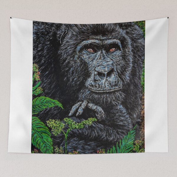 Item preview, Day Dreaming Gorilla designed and sold by RobbiePotterArt.