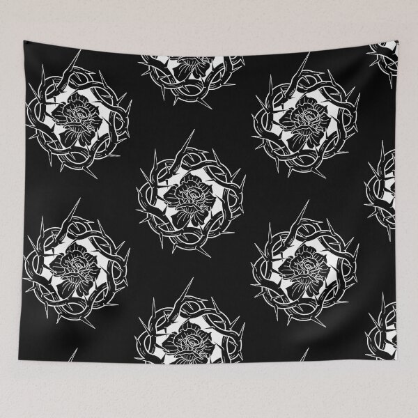 Item preview, Thorned Rose White designed and sold by InkKountess.