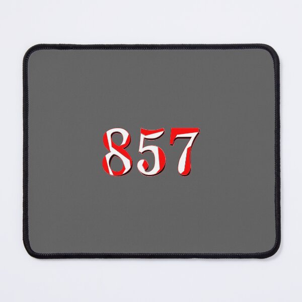 Item preview, number eight hundred and fifty seven digit 857 order sequence team member age designed and sold by 4rpixs.