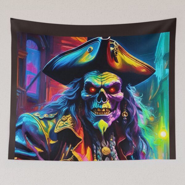 Item preview, Neon Pirate designed and sold by MatrixTattoo.