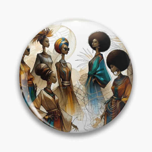 Item preview, Afro-Style Women Heritage Elegance designed and sold by Indoni.