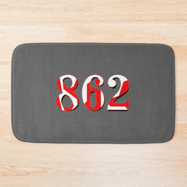 Item preview, number eight hundred and sixty two digit 862 order sequence team member age designed and sold by 4rpixs.