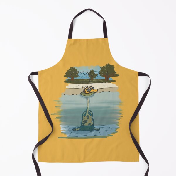Item preview, Poolside Giraffe designed and sold by ArtofKathleen21.