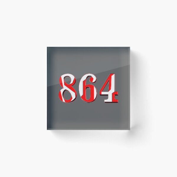 Item preview, number eight hundred and sixty four digit 864 order sequence team member age designed and sold by 4rpixs.
