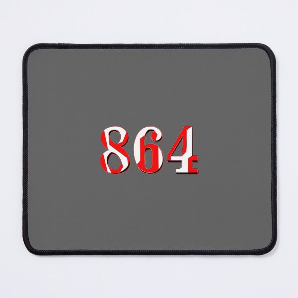 Item preview, number eight hundred and sixty four digit 864 order sequence team member age designed and sold by 4rpixs.