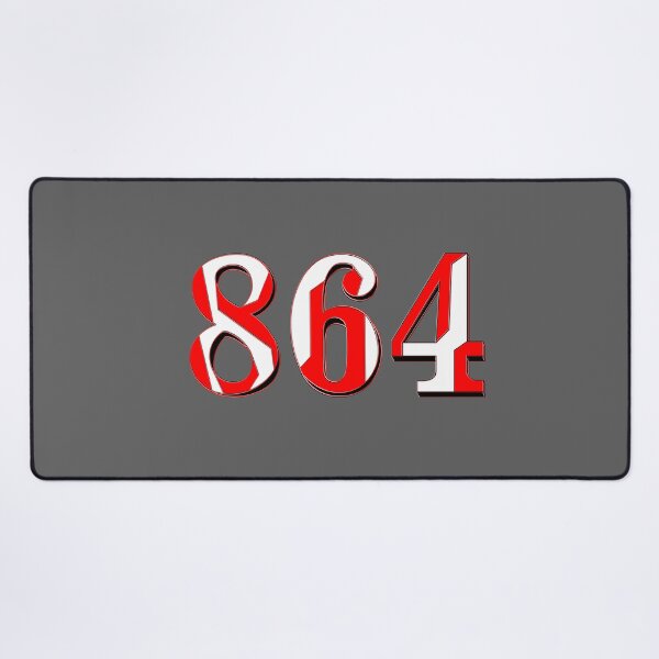 Item preview, number eight hundred and sixty four digit 864 order sequence team member age designed and sold by 4rpixs.