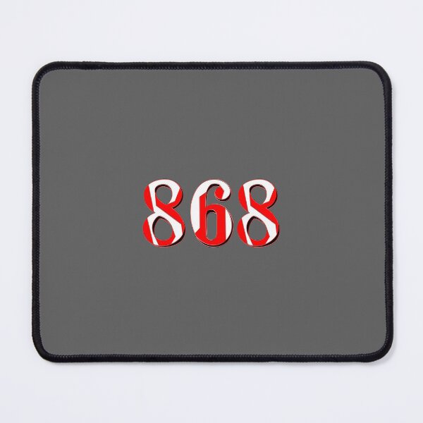 Item preview, number eight hundred and sixty eight digit 868 order sequence team member age designed and sold by 4rpixs.