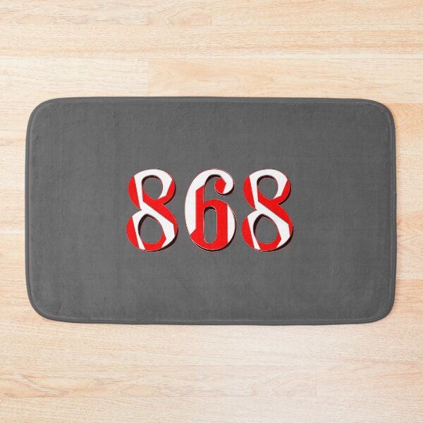 Item preview, number eight hundred and sixty eight digit 868 order sequence team member age designed and sold by 4rpixs.