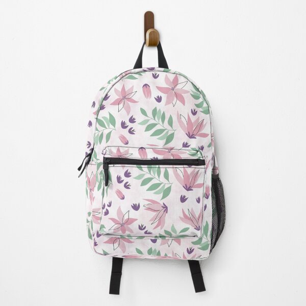 Item preview, Pink and Purple Flowers designed and sold by Fern and Quill.