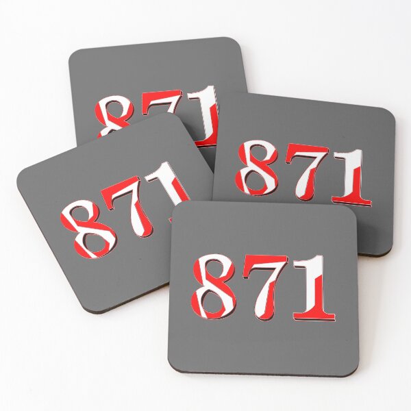 Item preview, number eight hundred and seventy one digit 871 order sequence team member age designed and sold by 4rpixs.