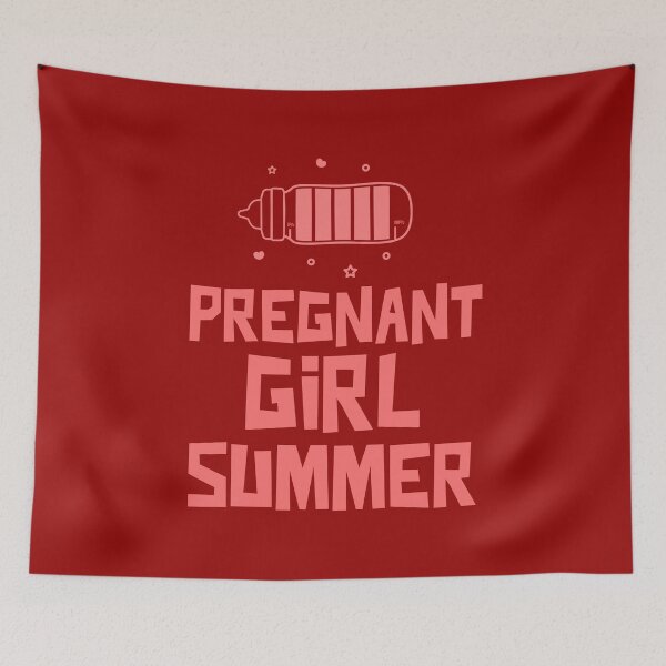 Item preview, Pregnant Girl Summer designed and sold by 87-Aesthetics.