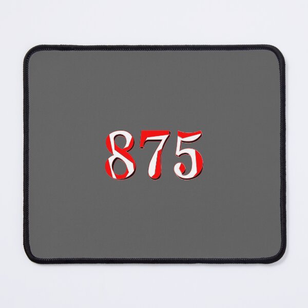Item preview, number eight hundred and seventy five digit 875 order sequence team member age designed and sold by 4rpixs.