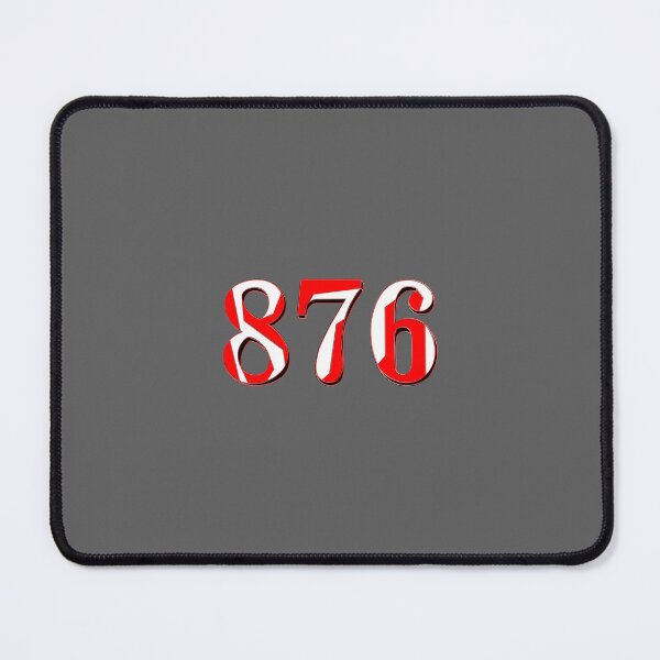 Item preview, number eight hundred and seventy six digit 876 order sequence team member age designed and sold by 4rpixs.