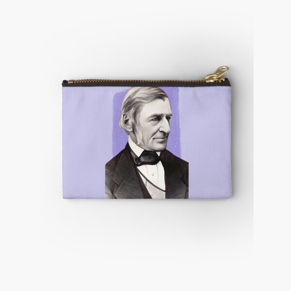 Item preview, American Essayist Ralph Waldo Emerson - Purple - illustration  designed and sold by Litstoy.