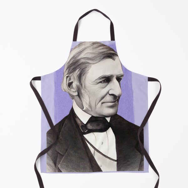 Item preview, American Essayist Ralph Waldo Emerson - Purple - illustration  designed and sold by Litstoy.