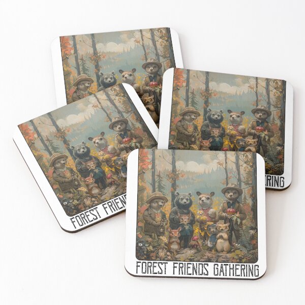 Item preview, Forest Friends Gathering designed and sold by GerogShop.