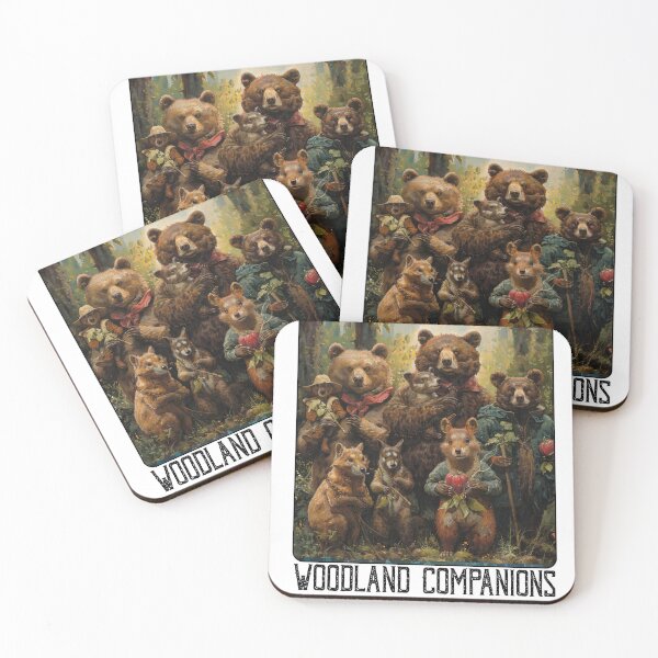 Item preview, Woodland Companions designed and sold by GerogShop.