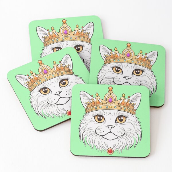 Item preview, "Fresh mint vibes" - Persian cat designed and sold by VariousGoodies.